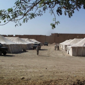 Baza wojskowa Babilon 2003 r.