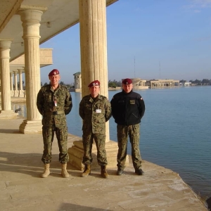 Jeden z Pałaców Husajna - Irak 2003 r.